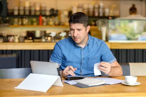 Man applying for small business loan in latrobe valley